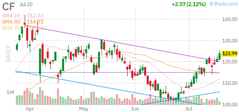 CF chart