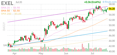 EXEL chart